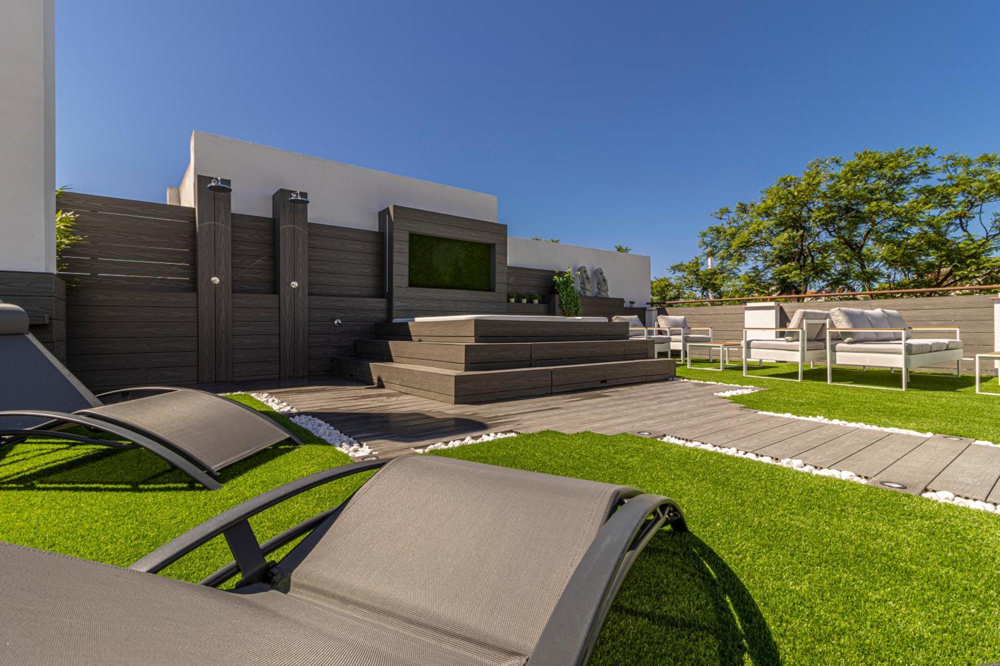 Allo Apartments Plateros Centro Jacuzzi Comunitario 헤레스 외부 사진