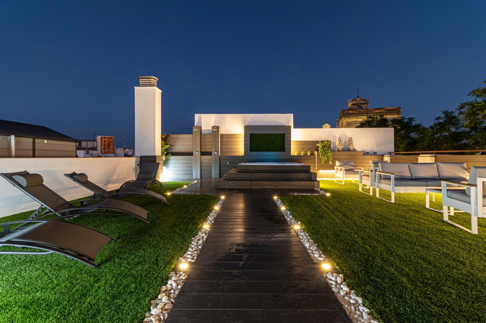 Allo Apartments Plateros Centro Jacuzzi Comunitario 헤레스 외부 사진