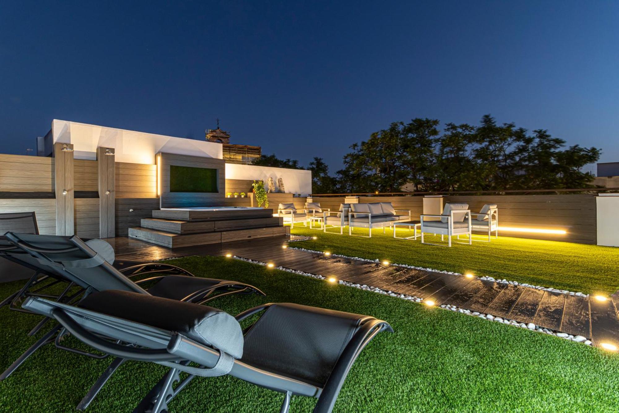 Allo Apartments Plateros Centro Jacuzzi Comunitario 헤레스 외부 사진